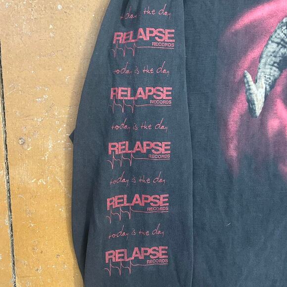 Today Is The Day “In The Eyes Of God” Vintage 90s long sleeve - Picture 2 of 6